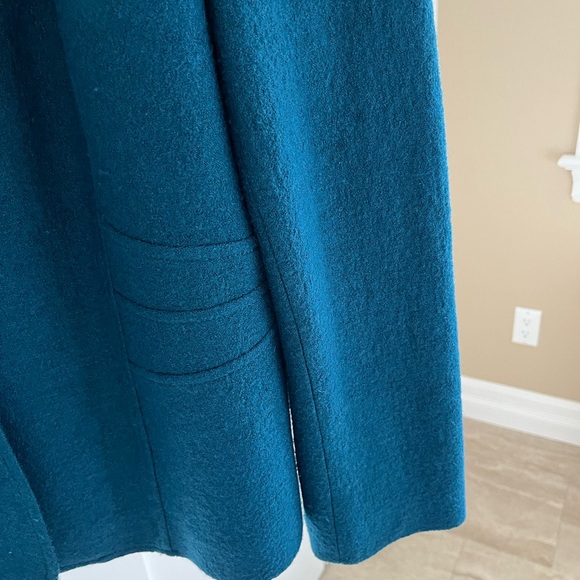 Laura Petites teal wool jacket, EUC - Picture 6 of 7